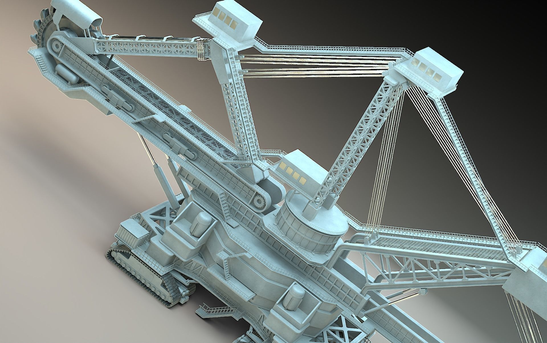 heavy duty miner 3D model_18