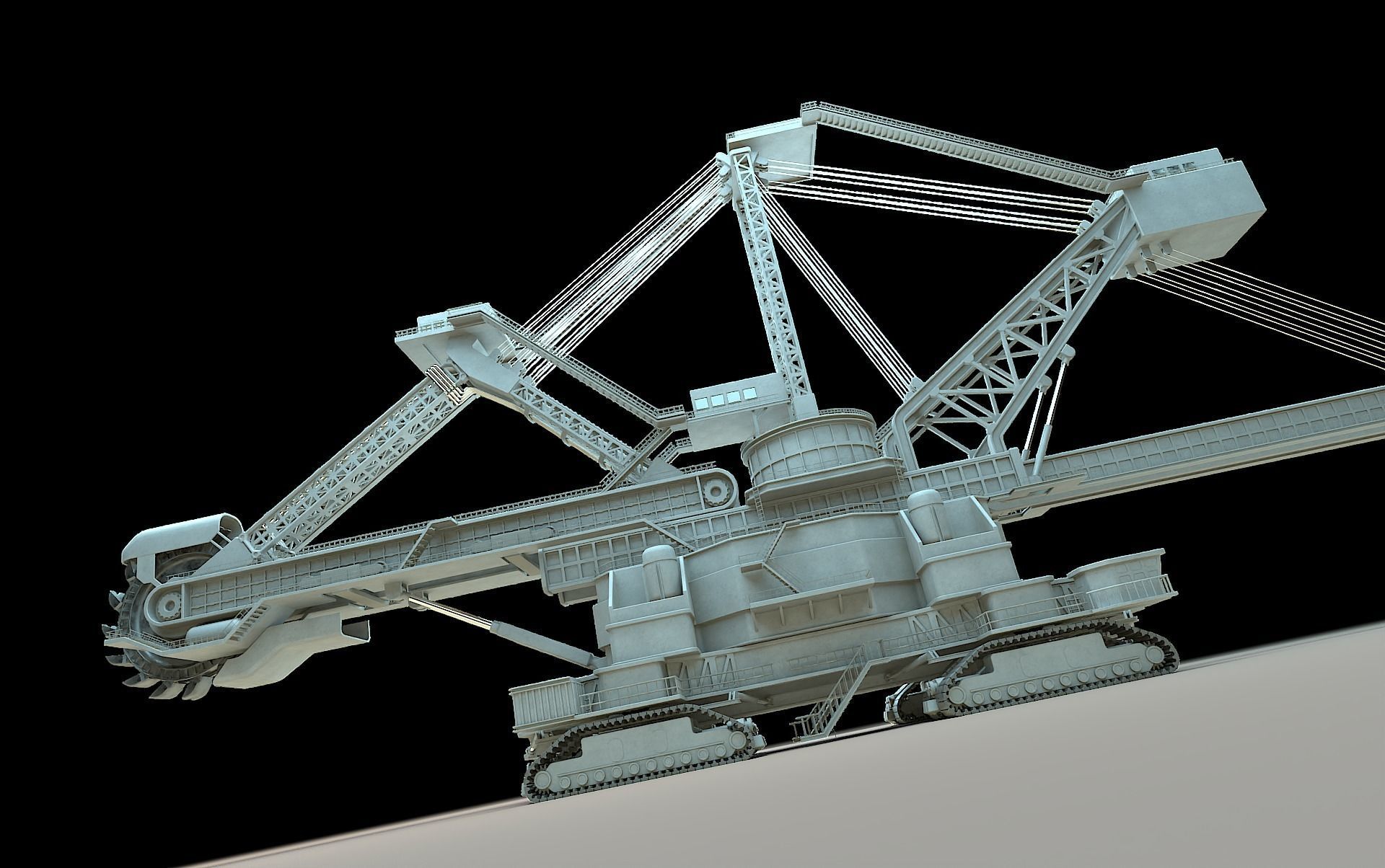 heavy duty miner 3D model_26