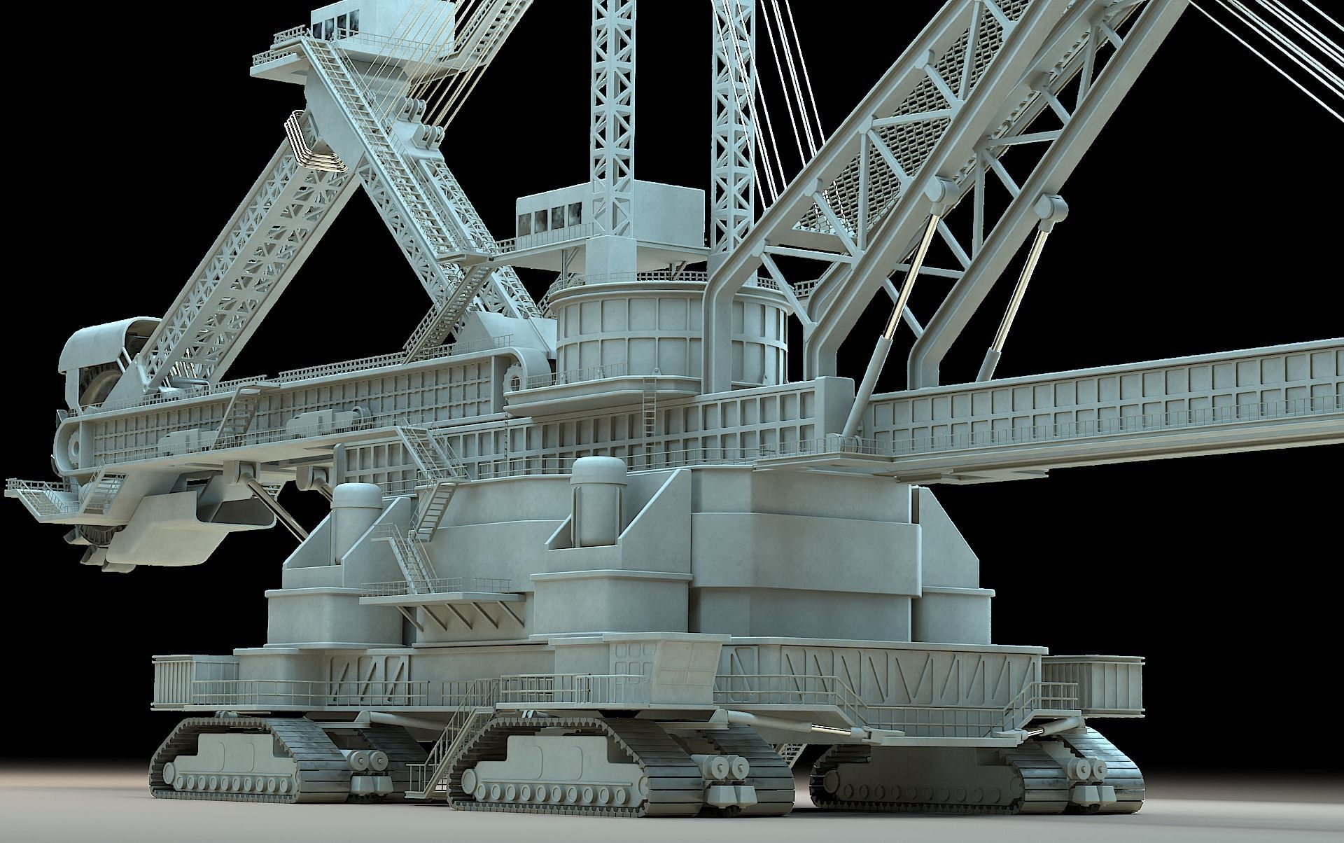heavy duty miner 3D model_14