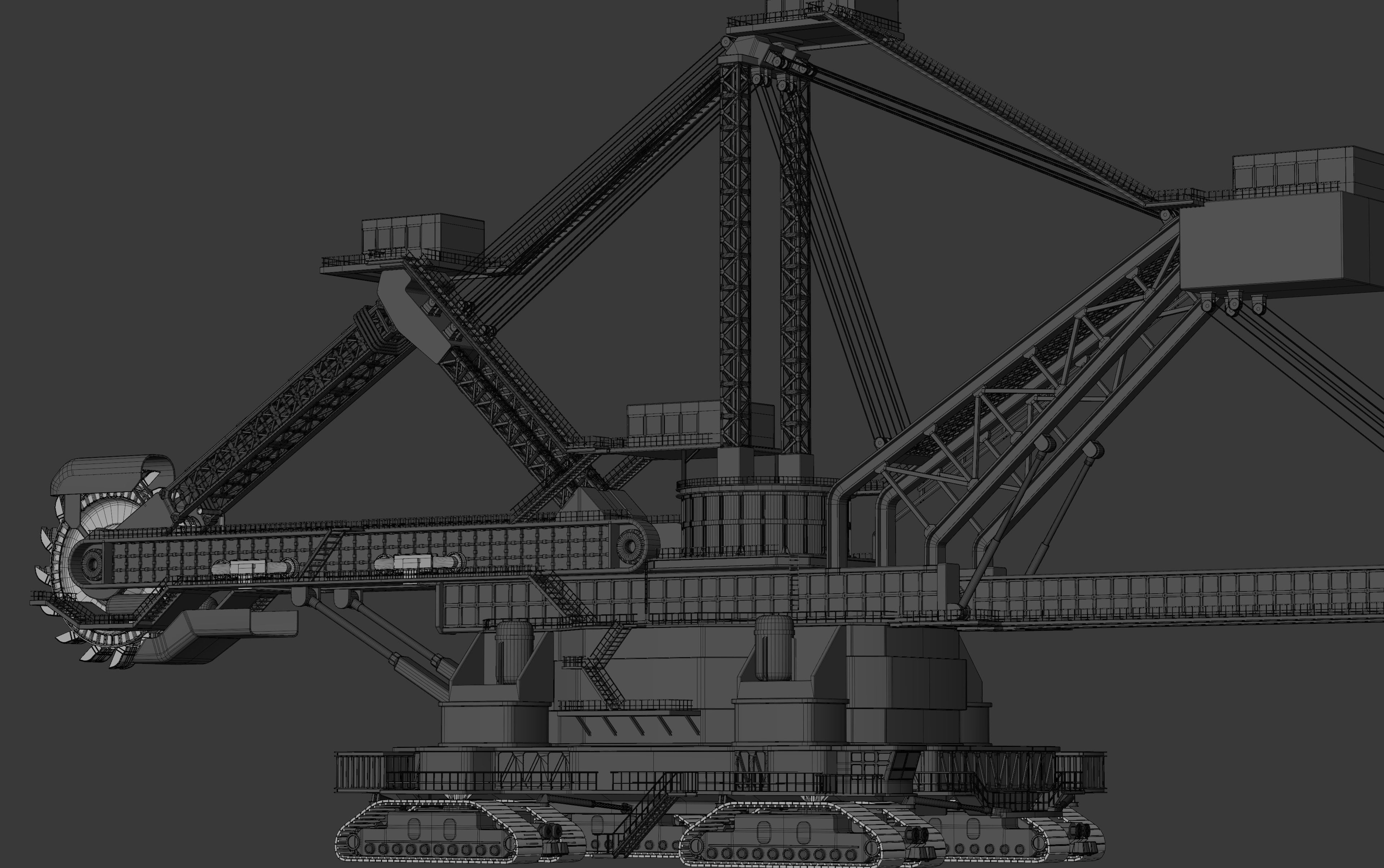 heavy duty miner 3D model_32