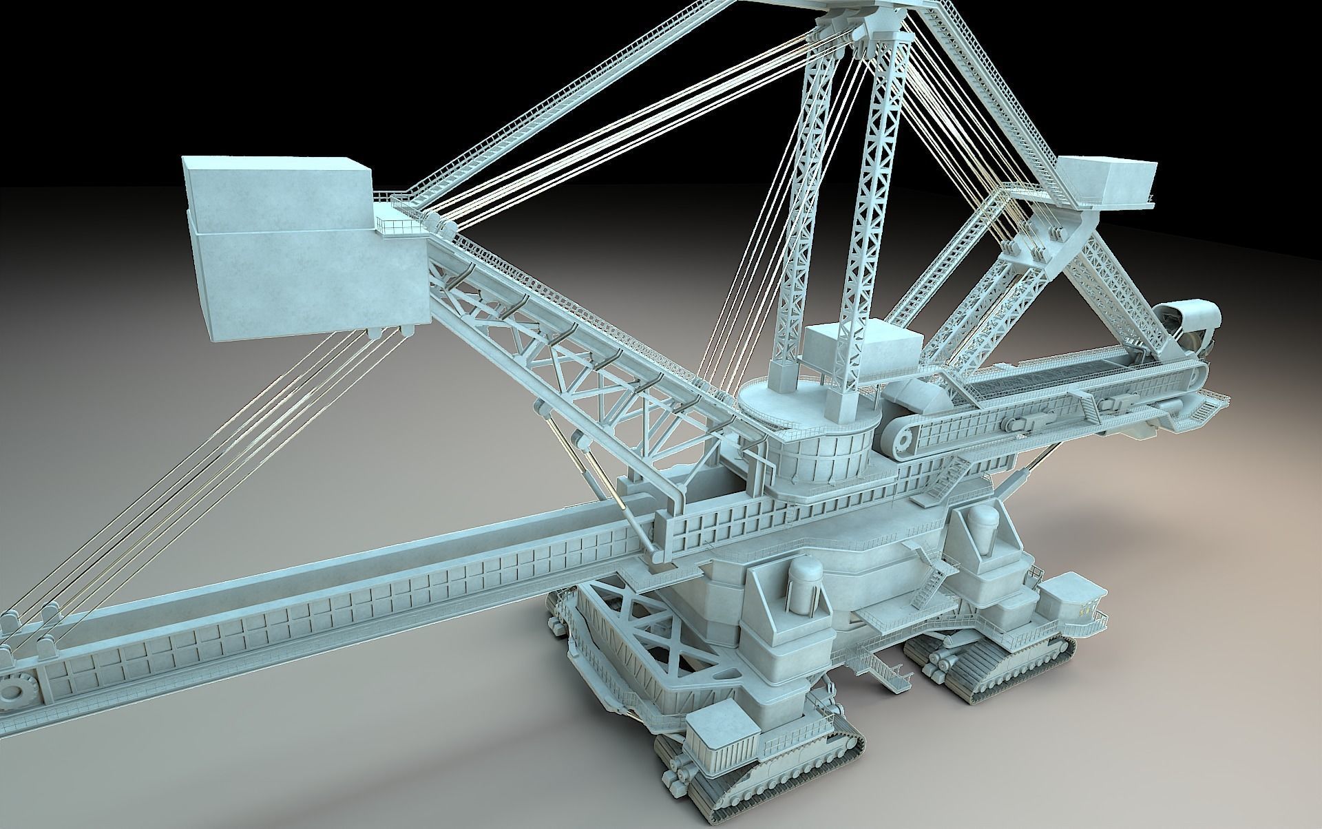 heavy duty miner 3D model_29