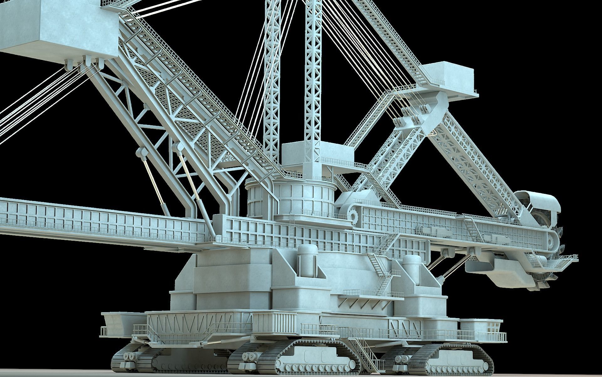 heavy duty miner 3D model_7