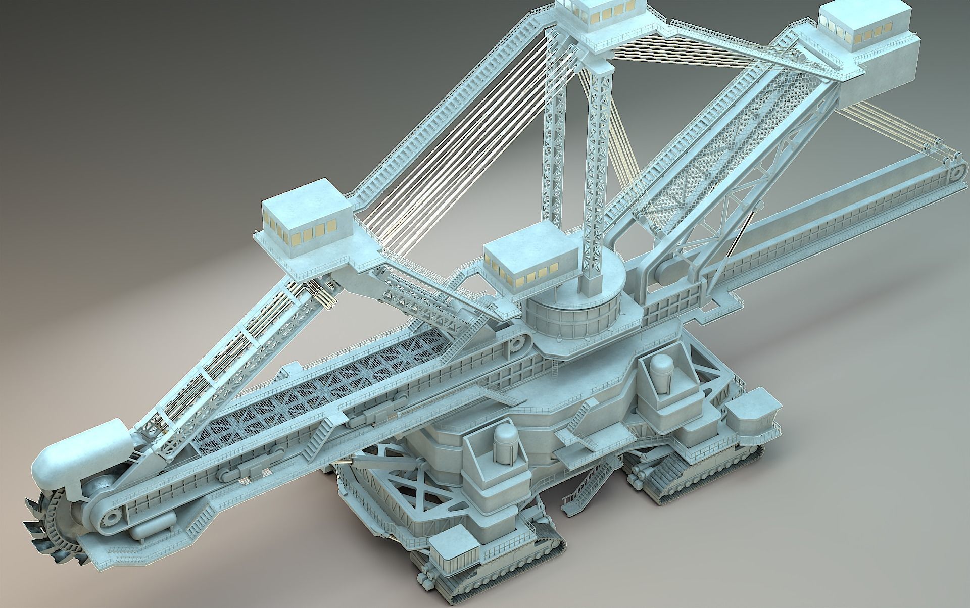 heavy duty miner 3D model_3