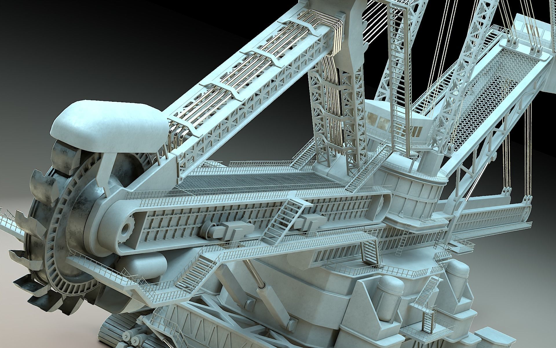 heavy duty miner 3D model_20