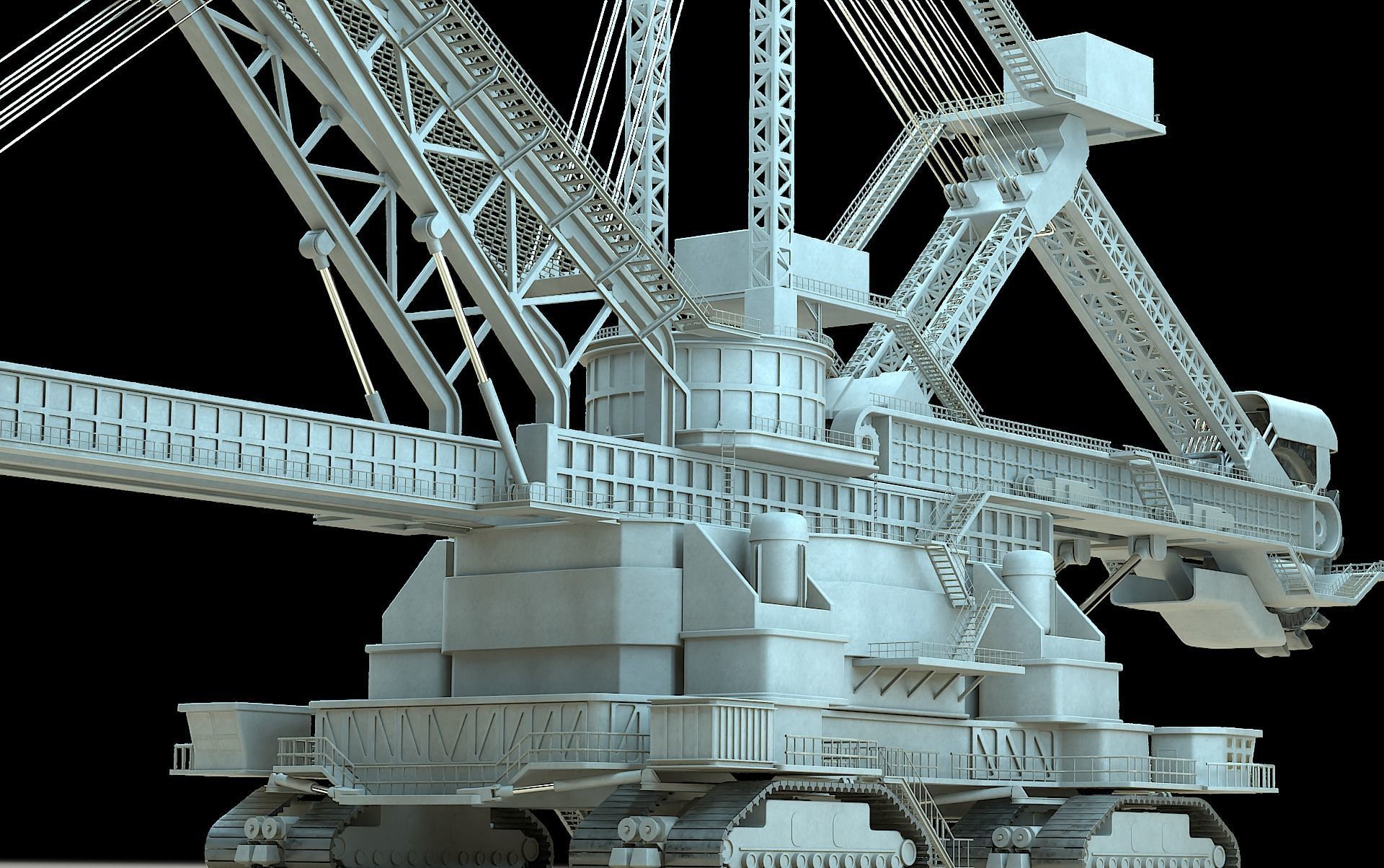 heavy duty miner 3D model_13