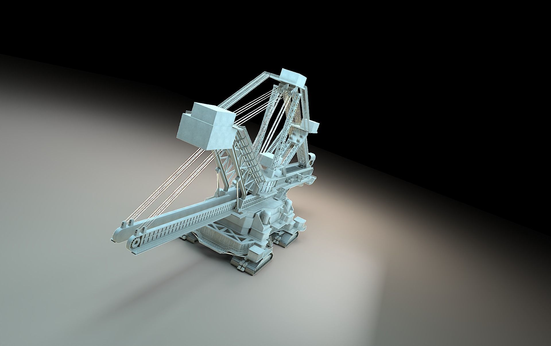 heavy duty miner 3D model_22