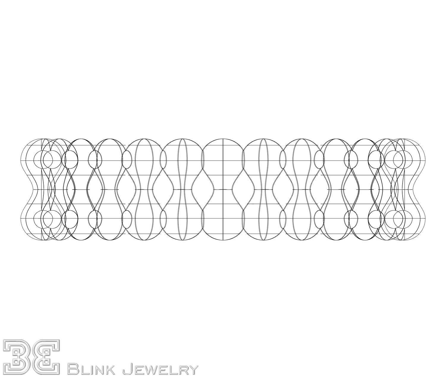Luxury eternity ring unique design package 3D print model_17