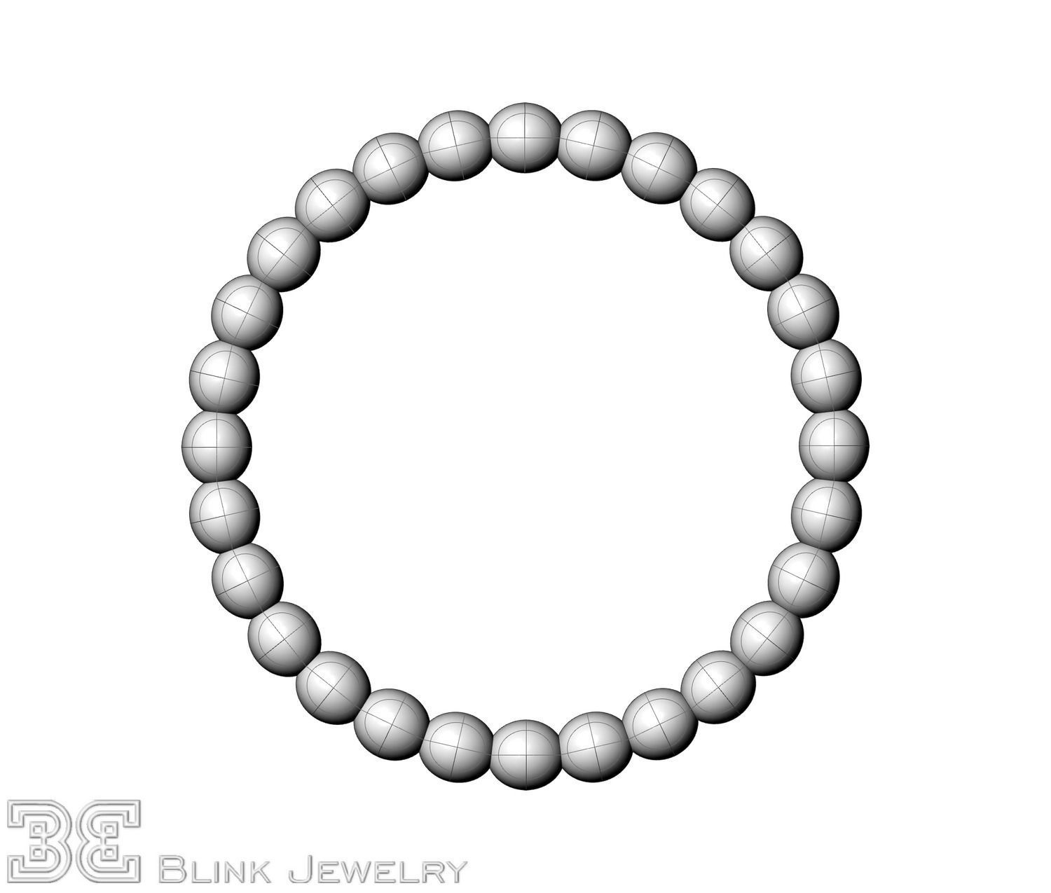 Luxury eternity ring unique design package 3D print model_15