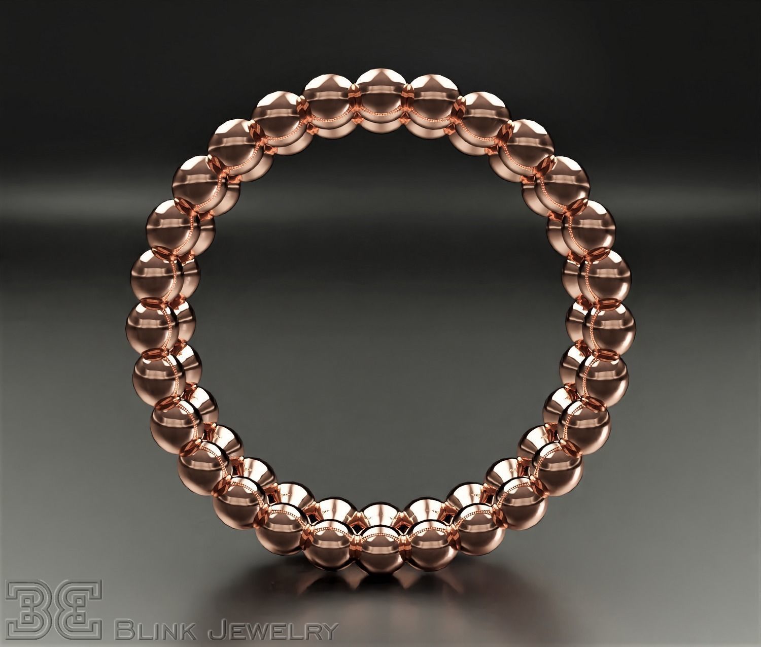 Luxury eternity ring unique design package 3D print model_9