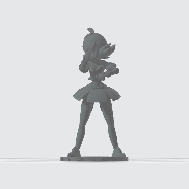 Animaniacs Dot anime style 3D print model_11