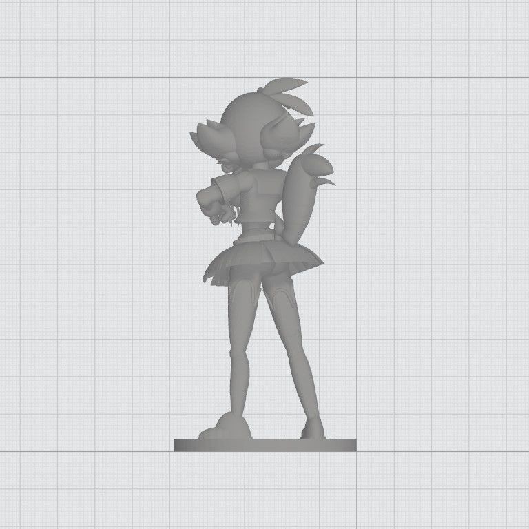 Animaniacs Dot anime style 3D print model_9