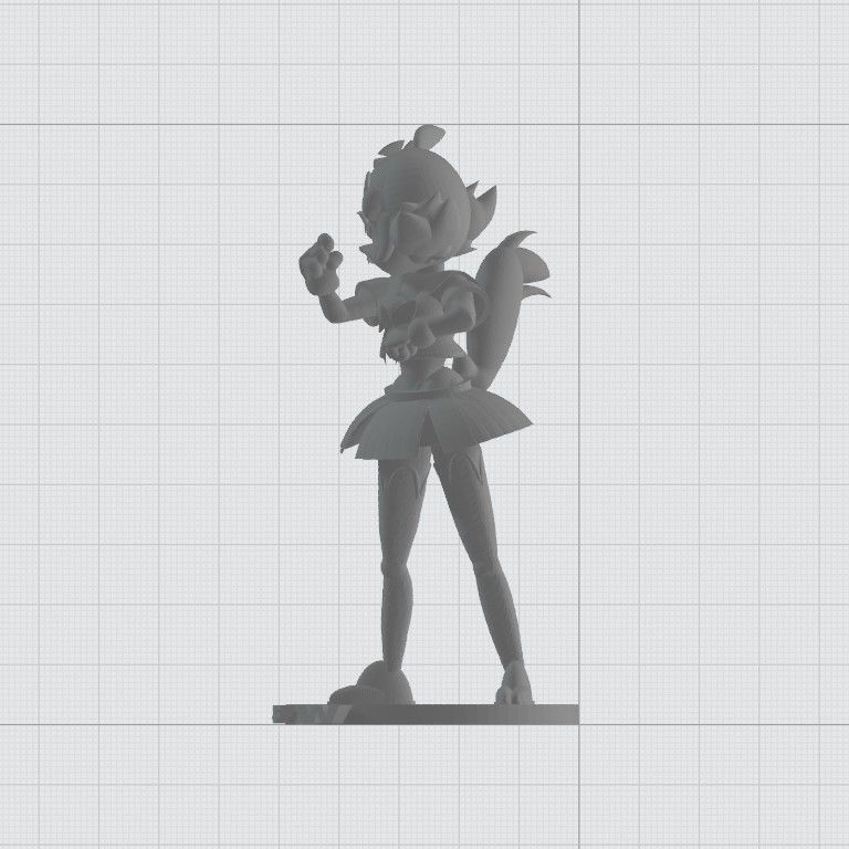 Animaniacs Dot anime style 3D print model_8