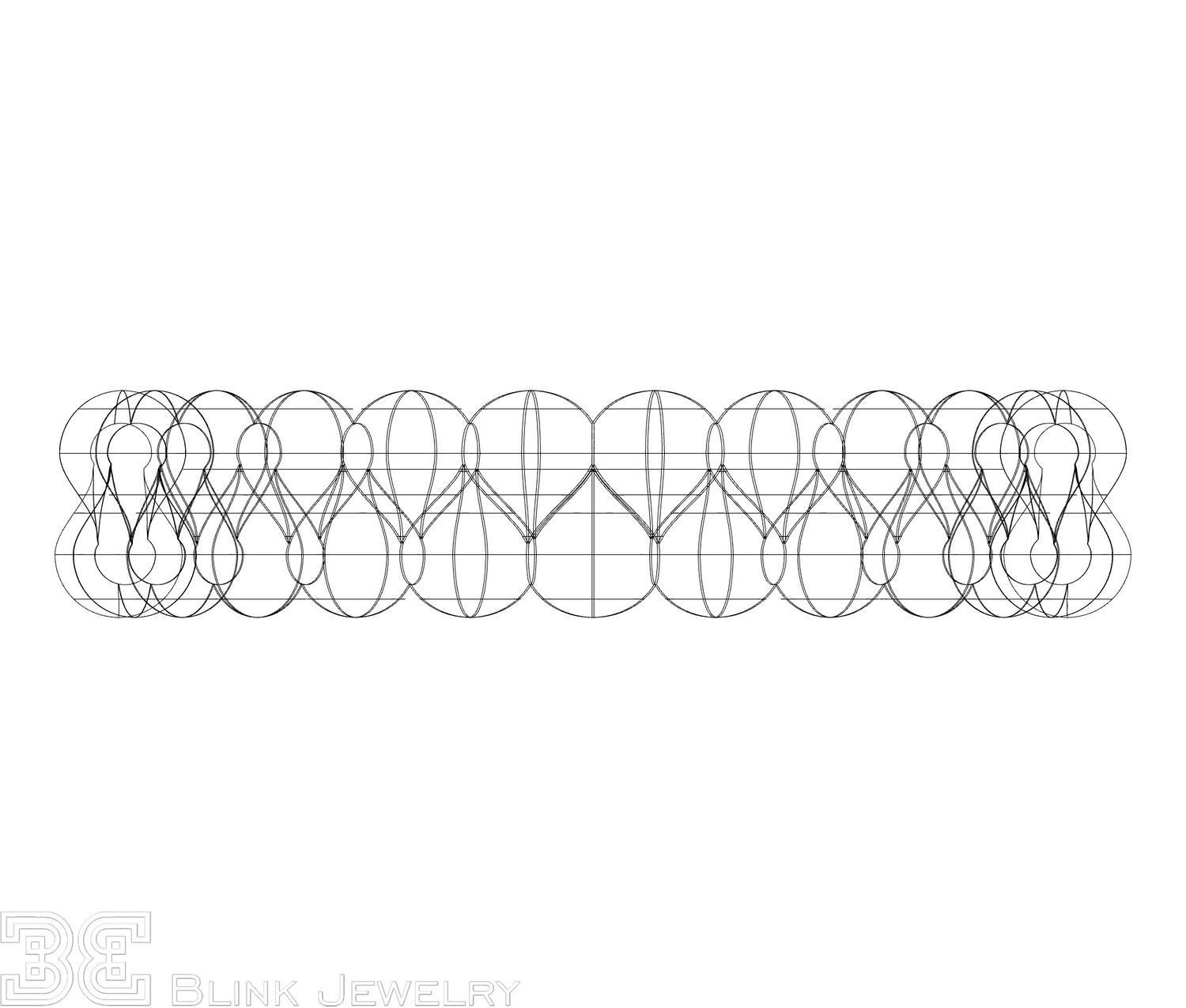 Delicate eternity band luxury style package 3D print model_19