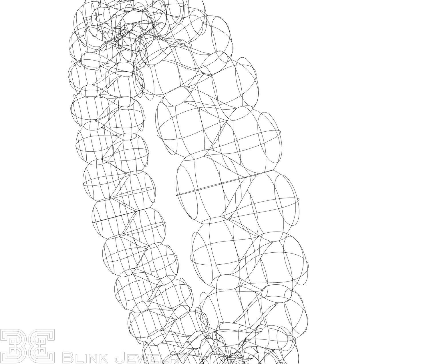 Delicate eternity band luxury style package 3D print model_18