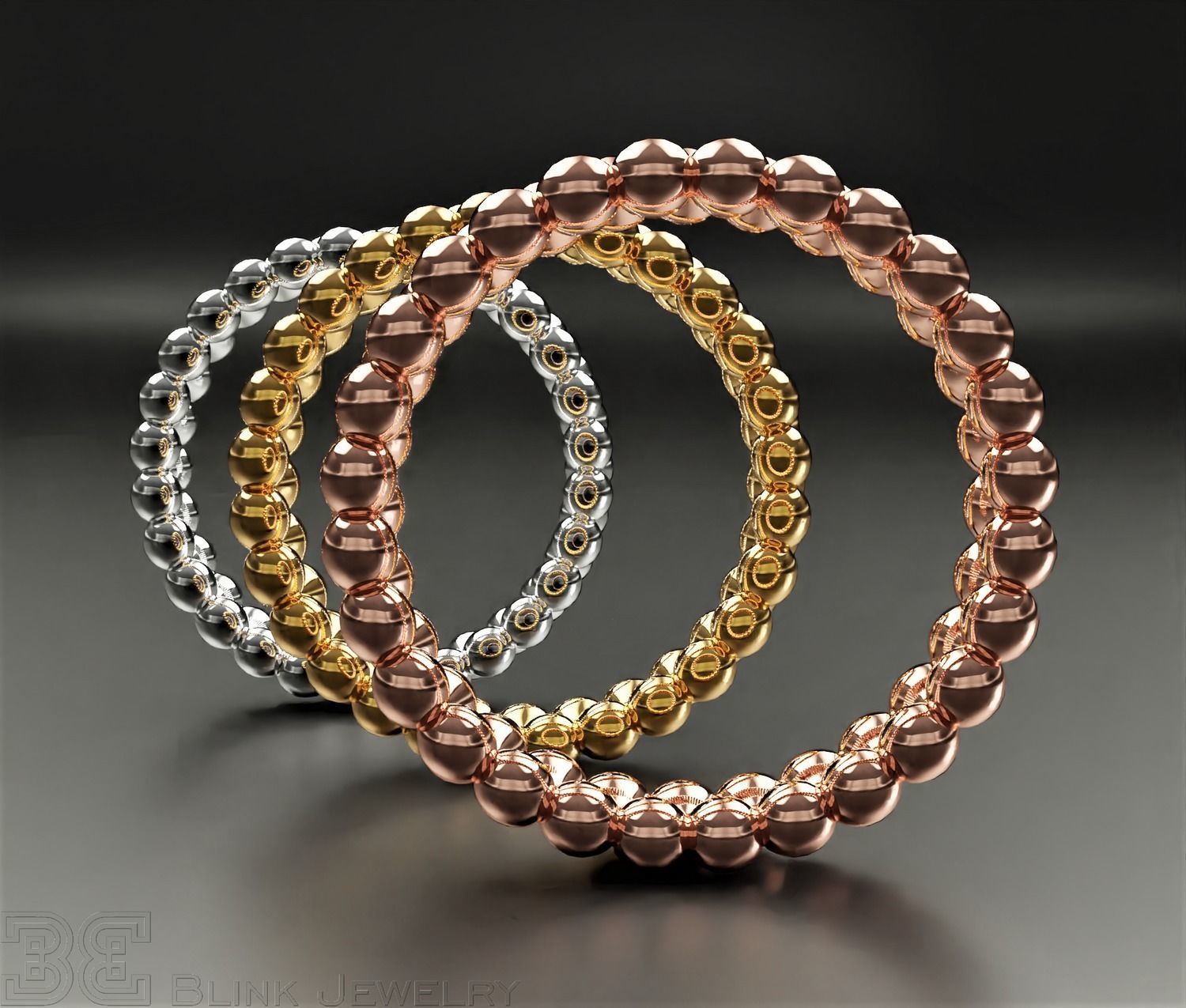 Delicate eternity band luxury style package 3D print model_13