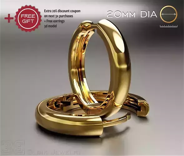 simple classic hoop earrings round rings