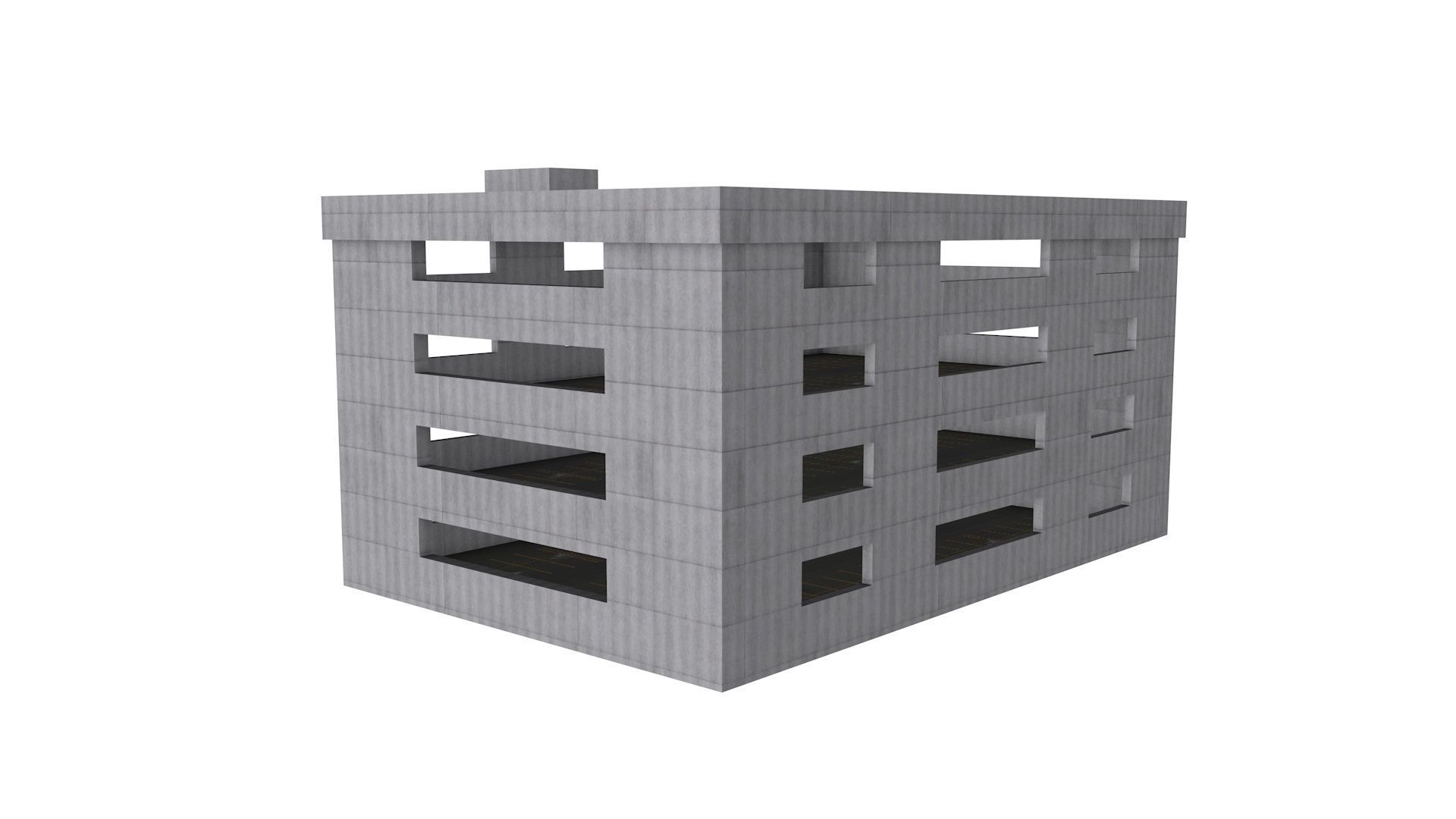 Big City Buildings Bundle vol 1 Low-poly 3D model_26