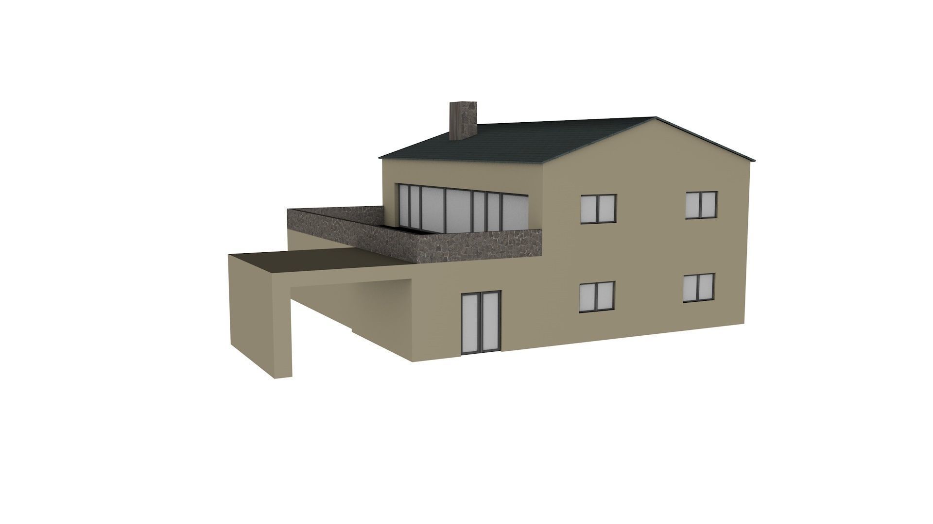 Big City Buildings Bundle vol 1 Low-poly 3D model_18