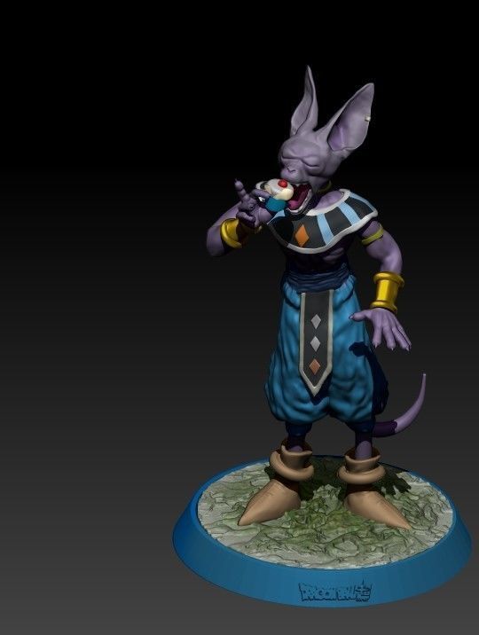 bills or beerus dragonball z 3D print model_3