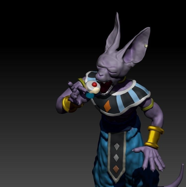 bills or beerus dragonball z 3D print model_5