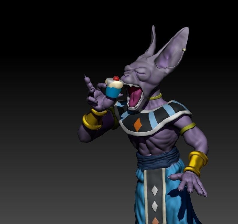 bills or beerus dragonball z 3D print model_1