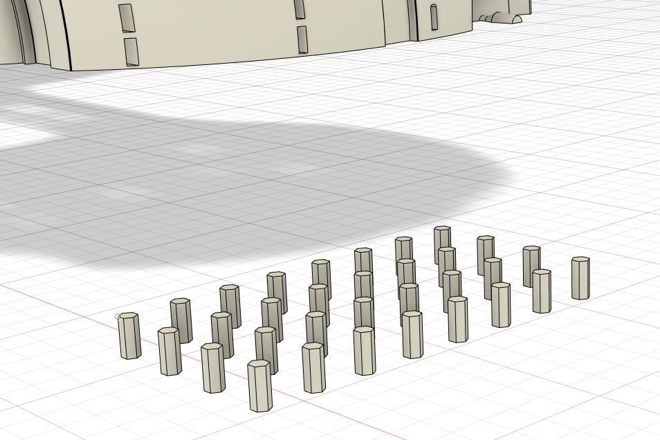 Daedalus Class Starship 3D print model_7