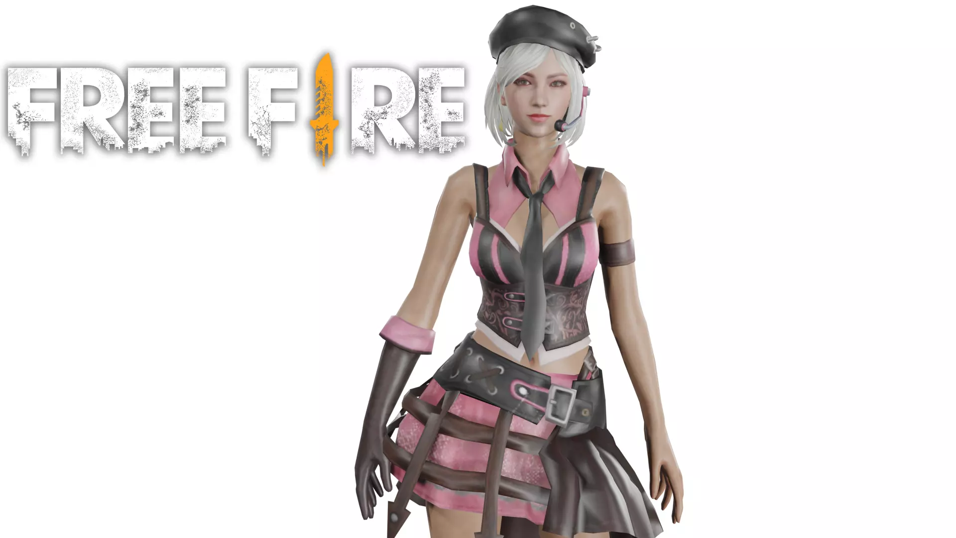 Kapella - Free Fire 3D Model Download - Kapella 3D Model 3D model