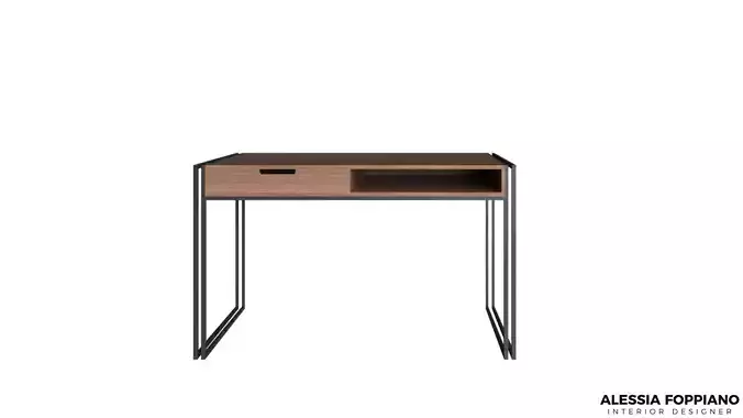Office - School Desk 3D model