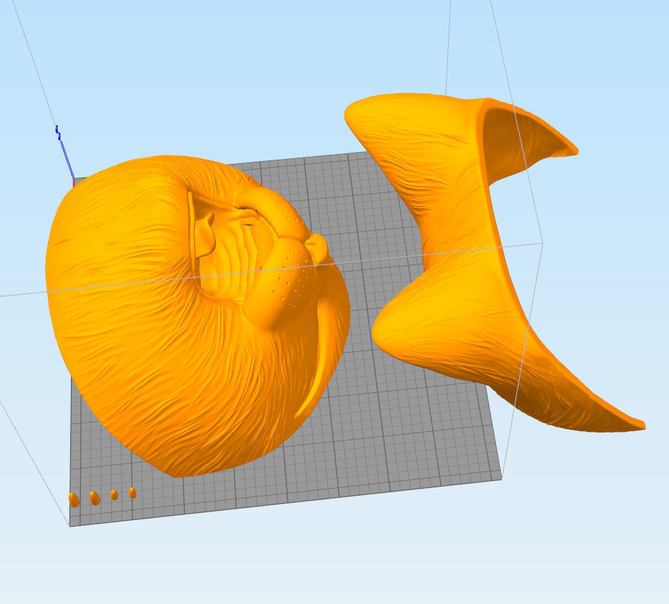 HAPPY CAT Mask 3D print model_5