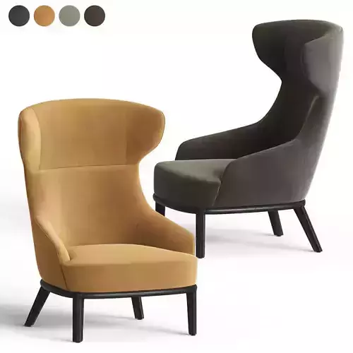 Eve Wing Back Armchair Parla Design