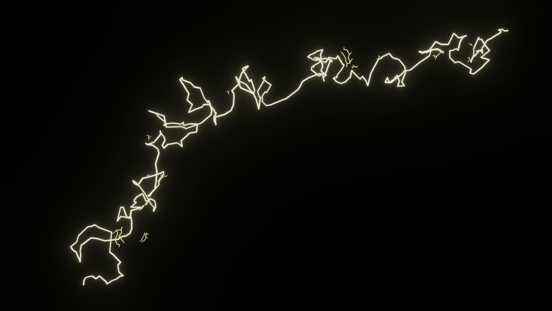 Sword Electric Espada electrica Night clouds and moon Low-poly 3D model_6