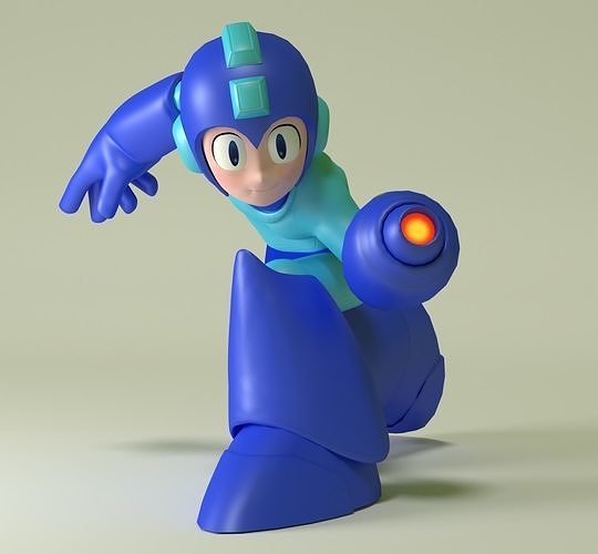 Mega Man Model 3D model