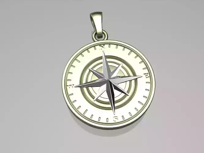 Compass pendant