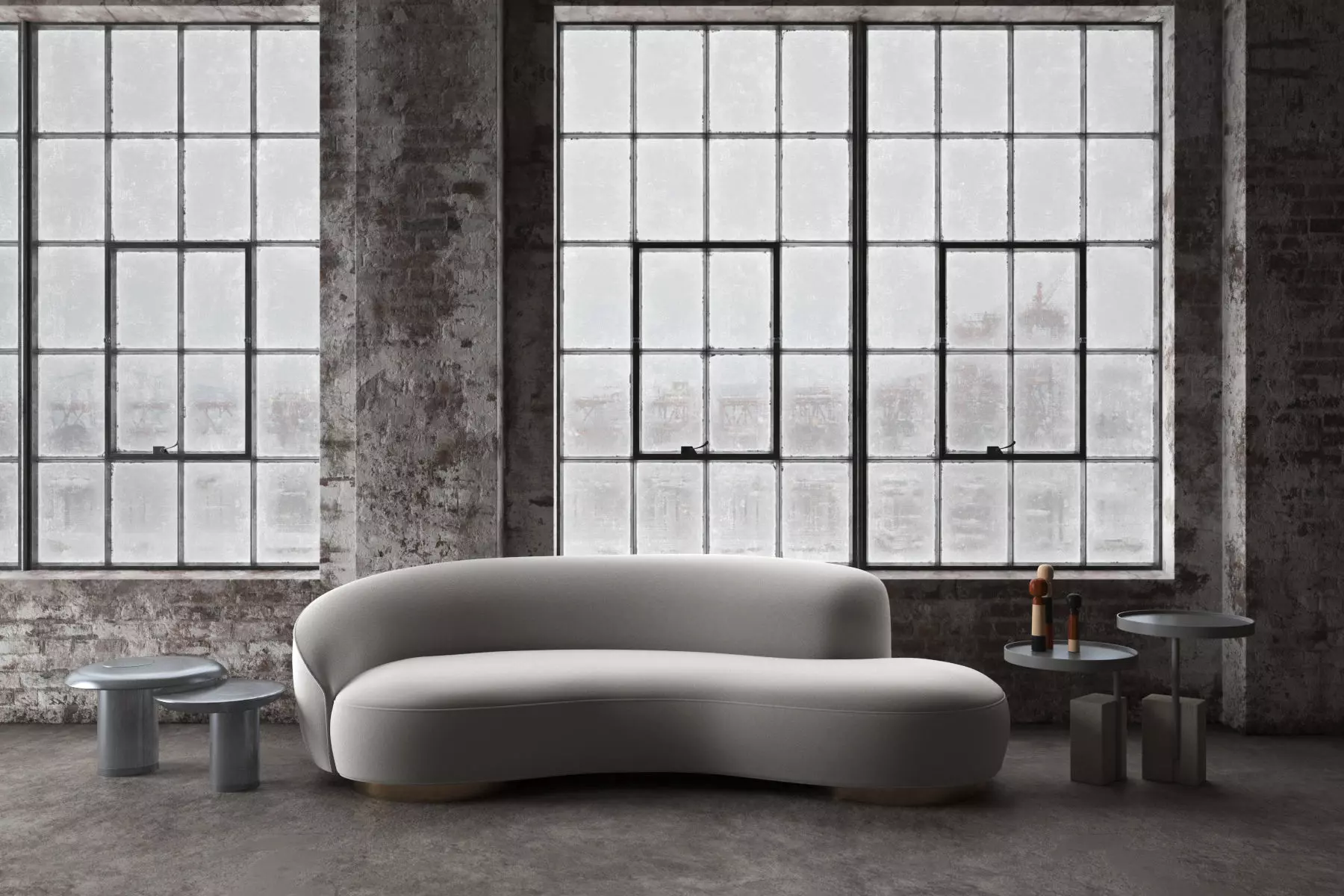 sofa interor furniture 3D model