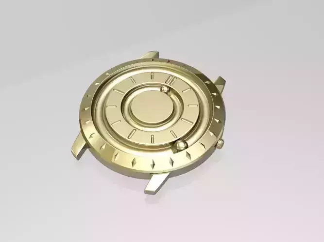 Watch dial design Free 3D model