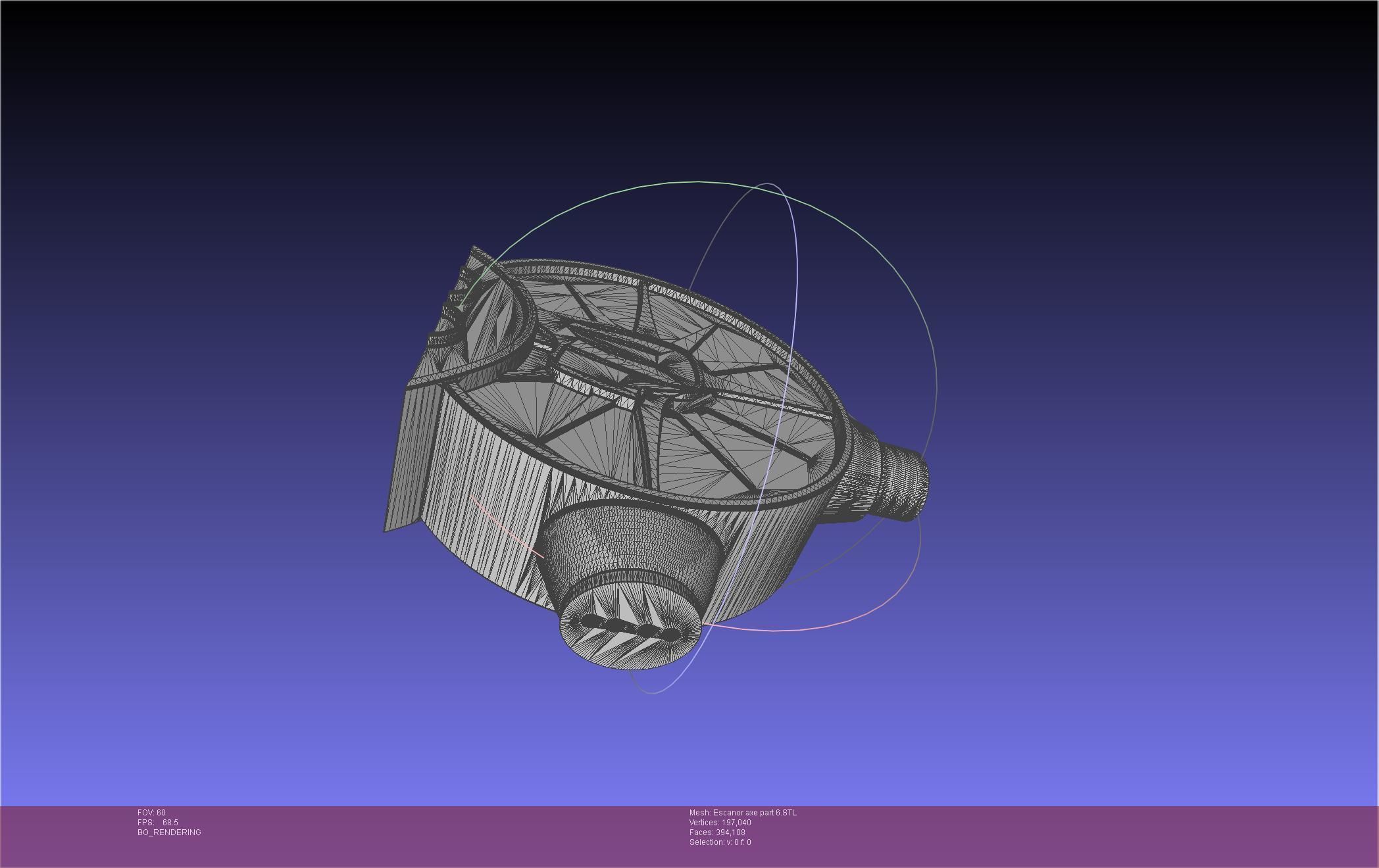 Seven Deadly Sins Escanor Axe Rhitta Printable Assembly 3D print model_114