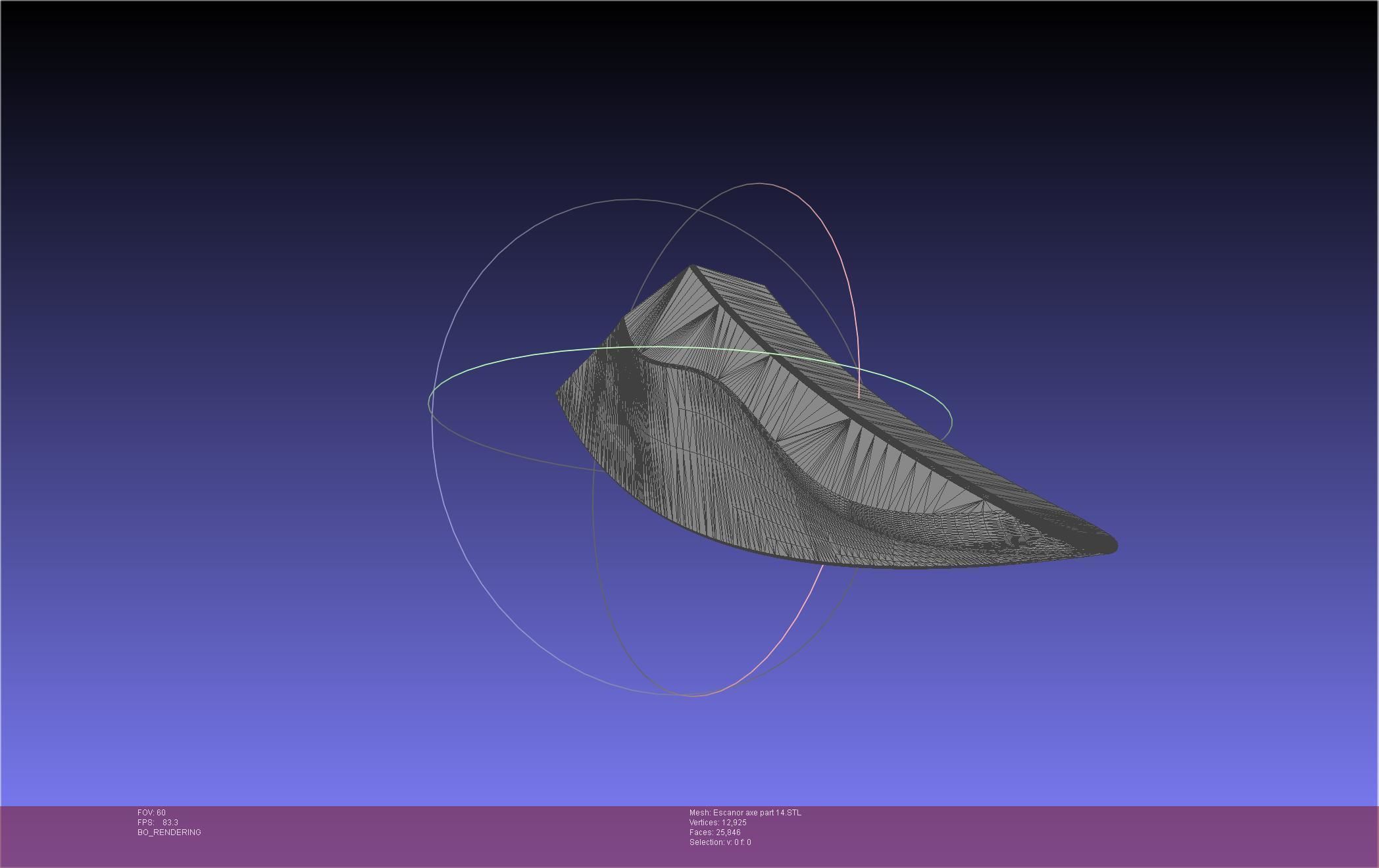 Seven Deadly Sins Escanor Axe Rhitta Printable Assembly 3D print model_152