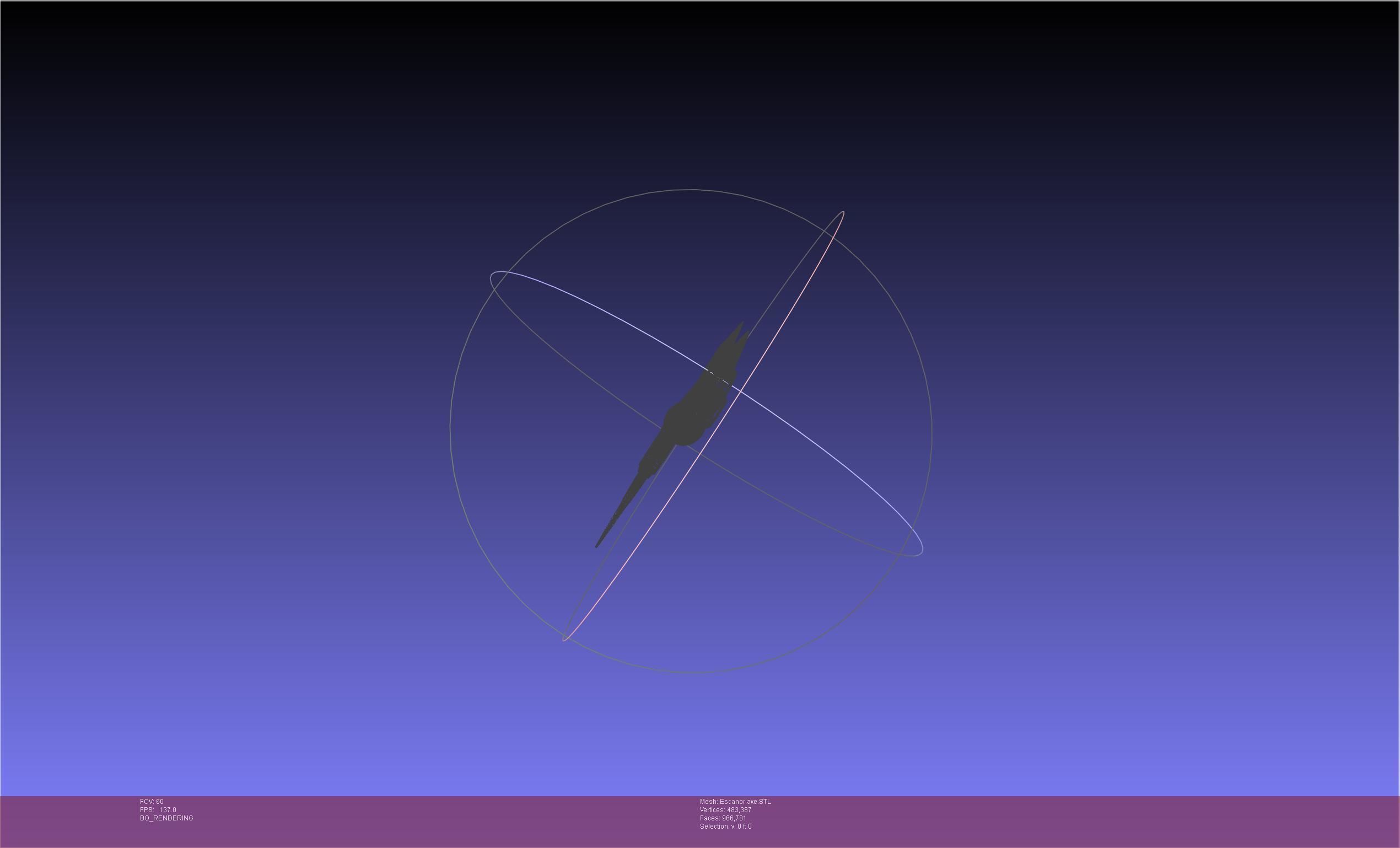 Seven Deadly Sins Escanor Axe Rhitta Printable Assembly 3D print model_39