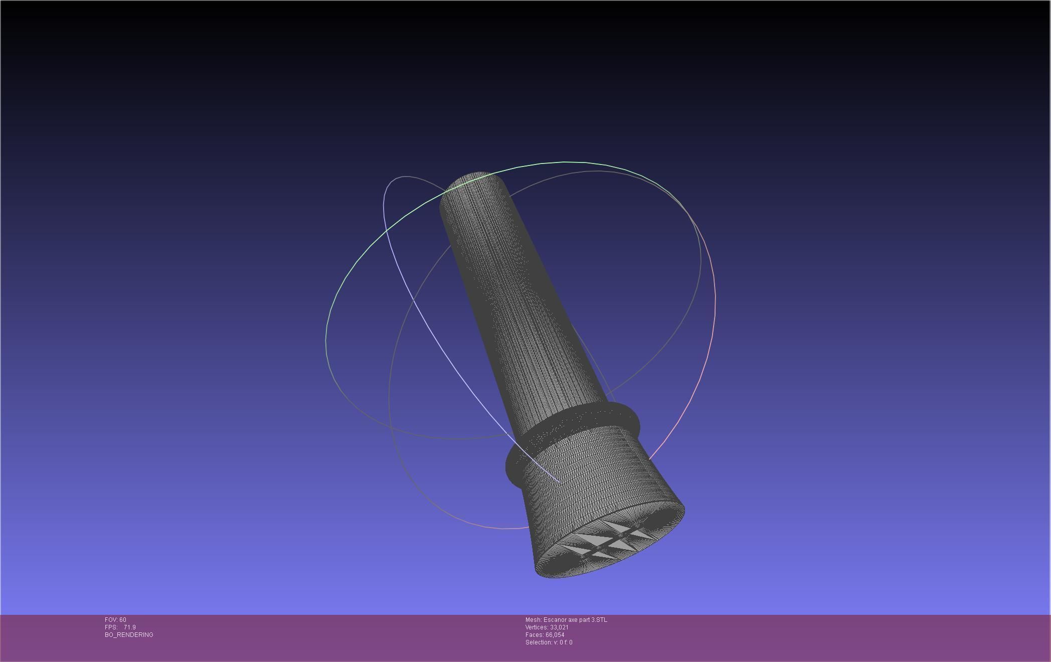 Seven Deadly Sins Escanor Axe Rhitta Printable Assembly 3D print model_94