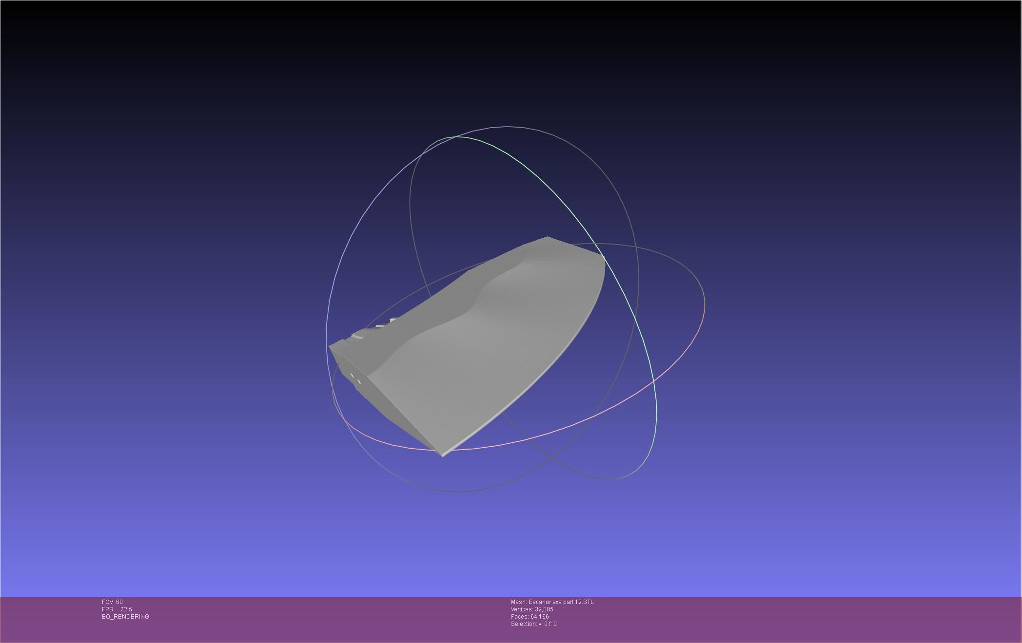 Seven Deadly Sins Escanor Axe Rhitta Printable Assembly 3D print model_138