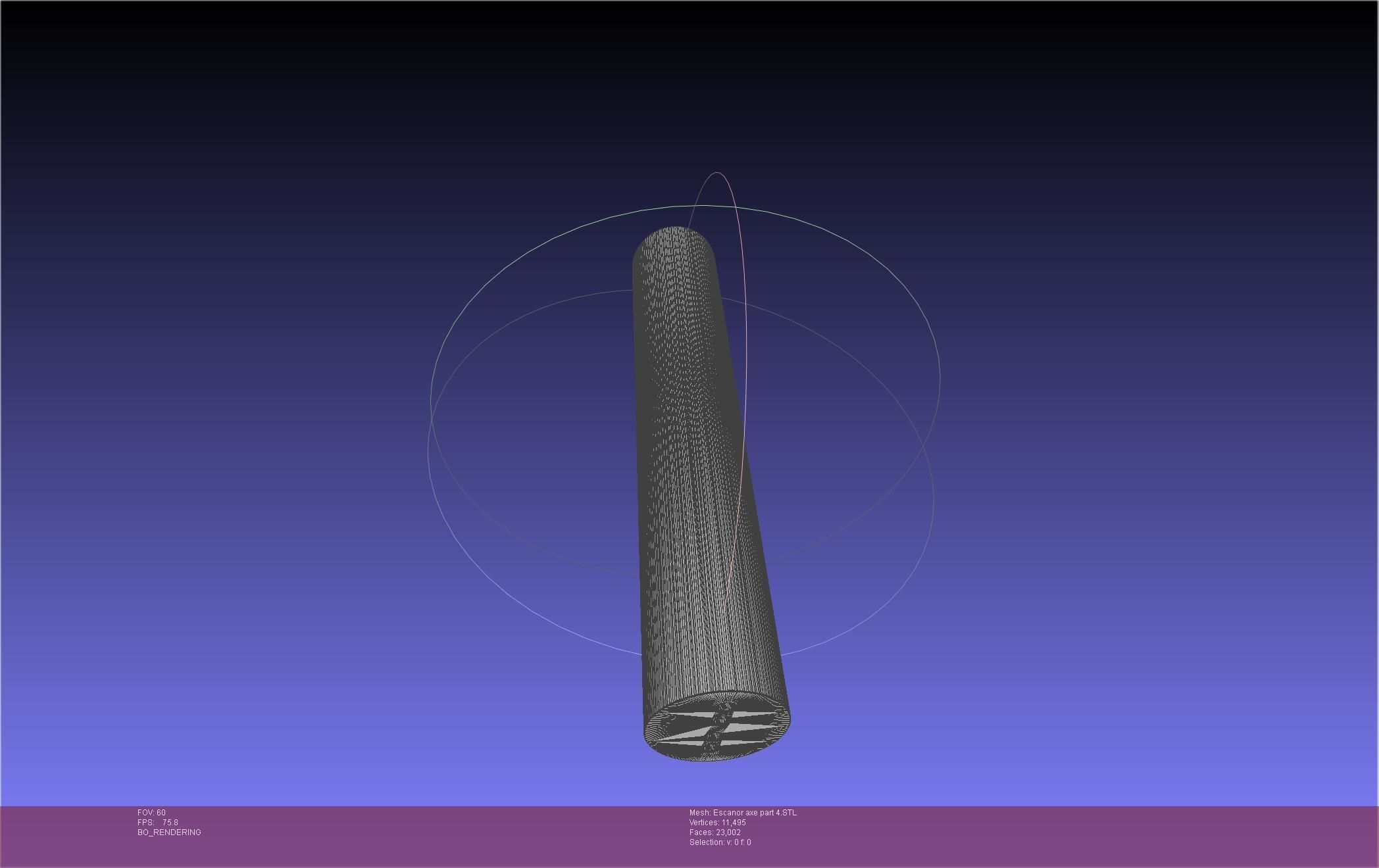 Seven Deadly Sins Escanor Axe Rhitta Printable Assembly 3D print model_109