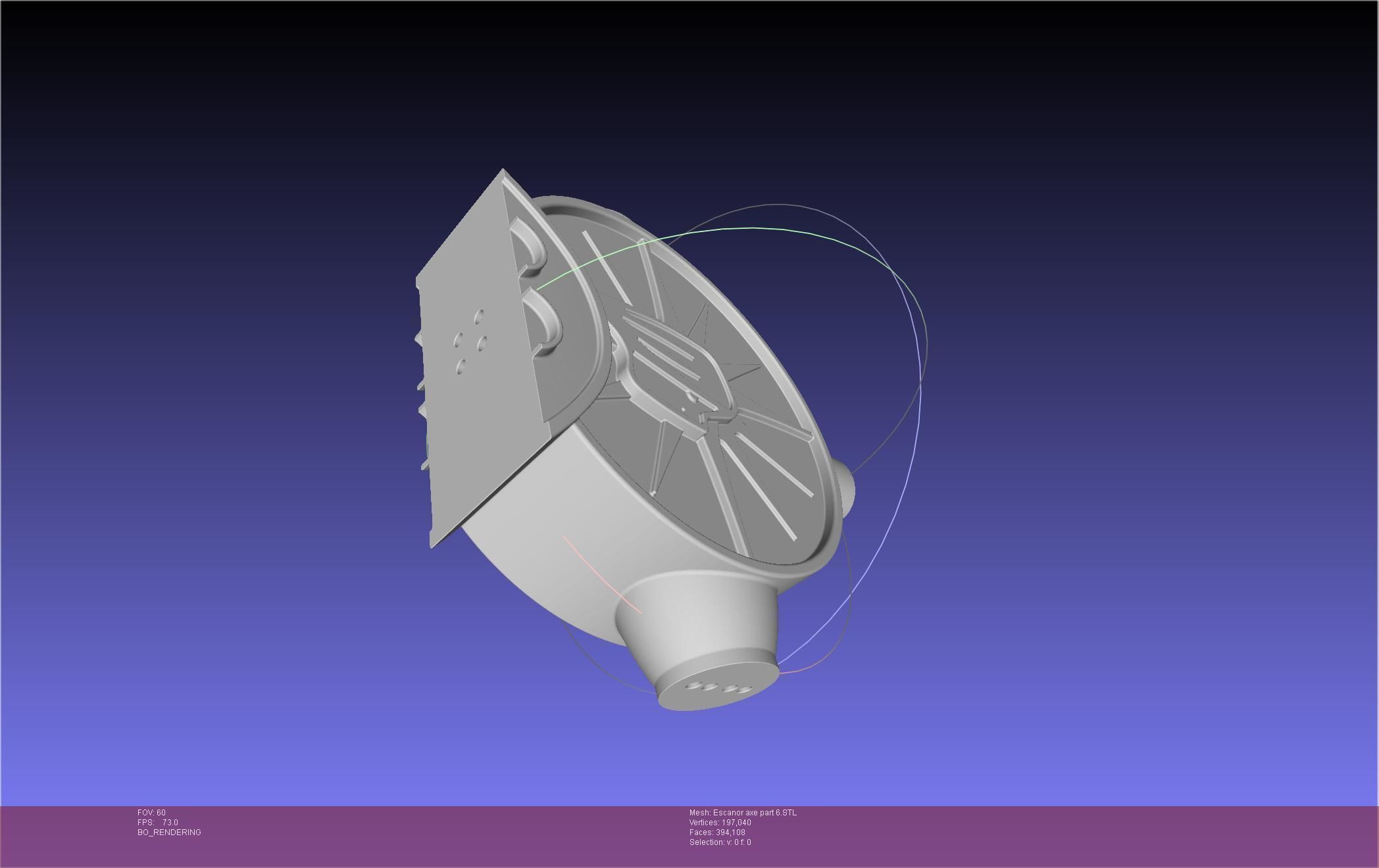 Seven Deadly Sins Escanor Axe Rhitta Printable Assembly 3D print model_105