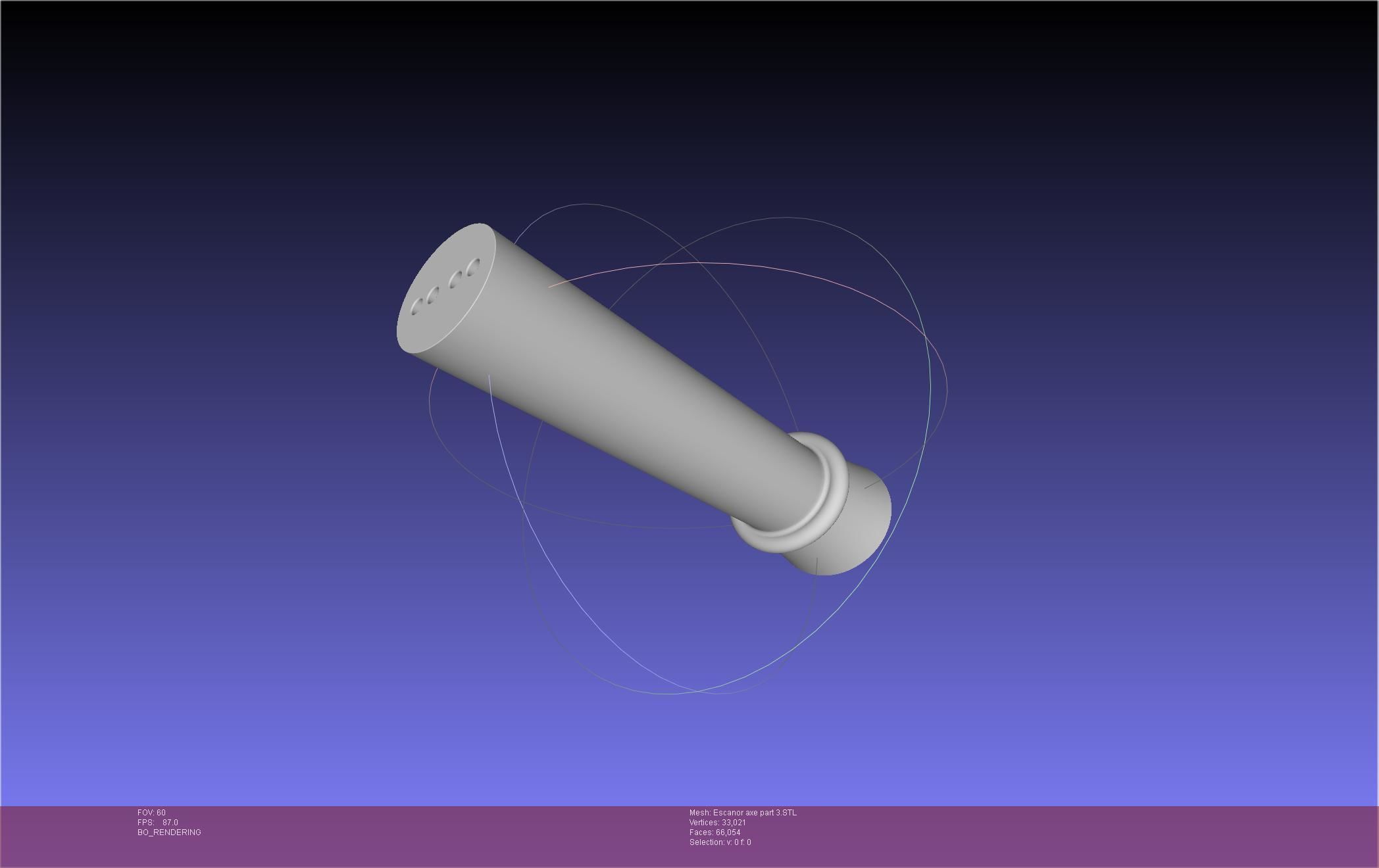 Seven Deadly Sins Escanor Axe Rhitta Printable Assembly 3D print model_82