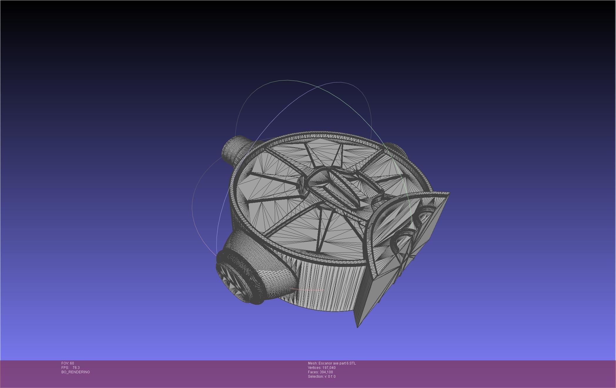 Seven Deadly Sins Escanor Axe Rhitta Printable Assembly 3D print model_118