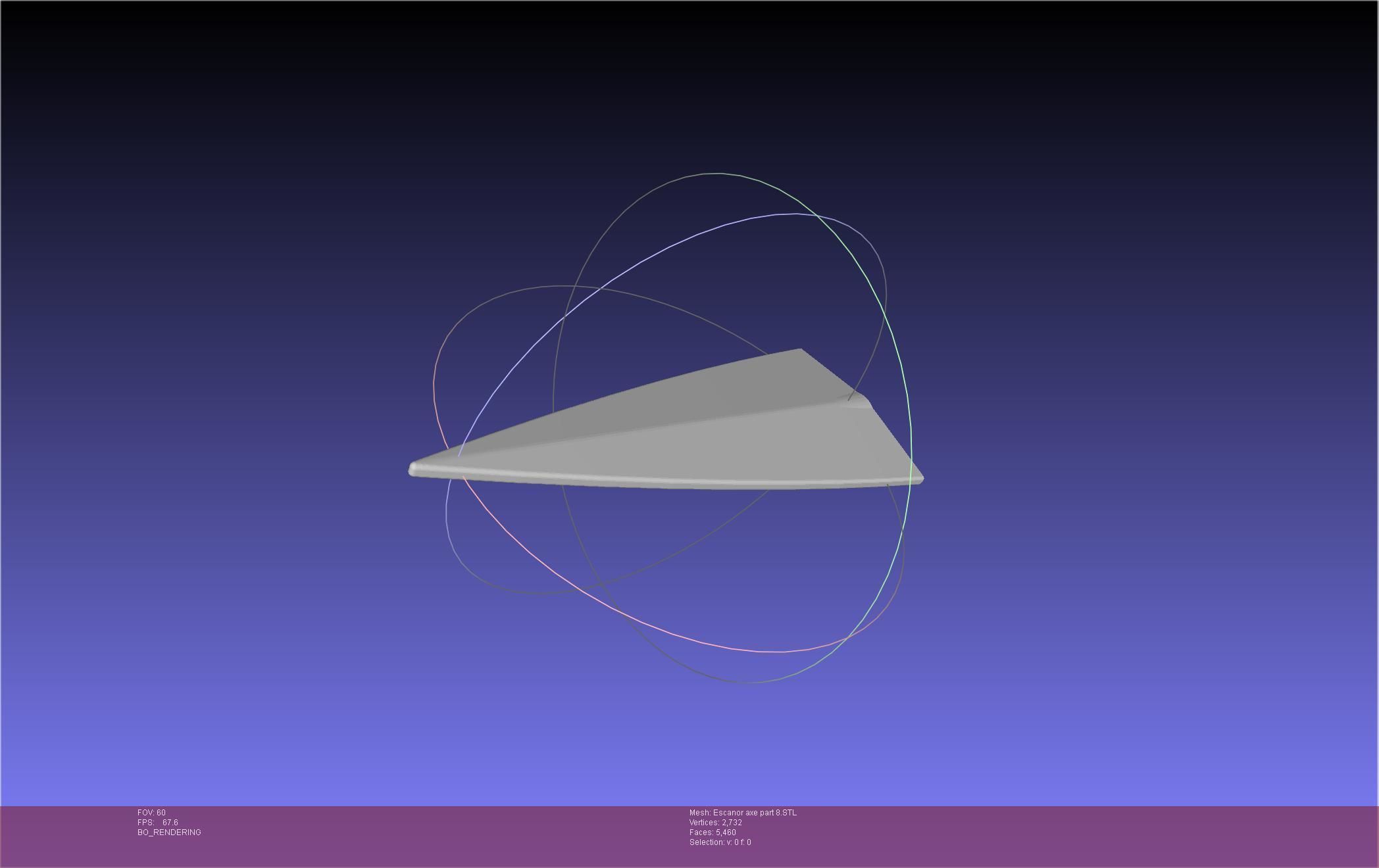 Seven Deadly Sins Escanor Axe Rhitta Printable Assembly 3D print model_130