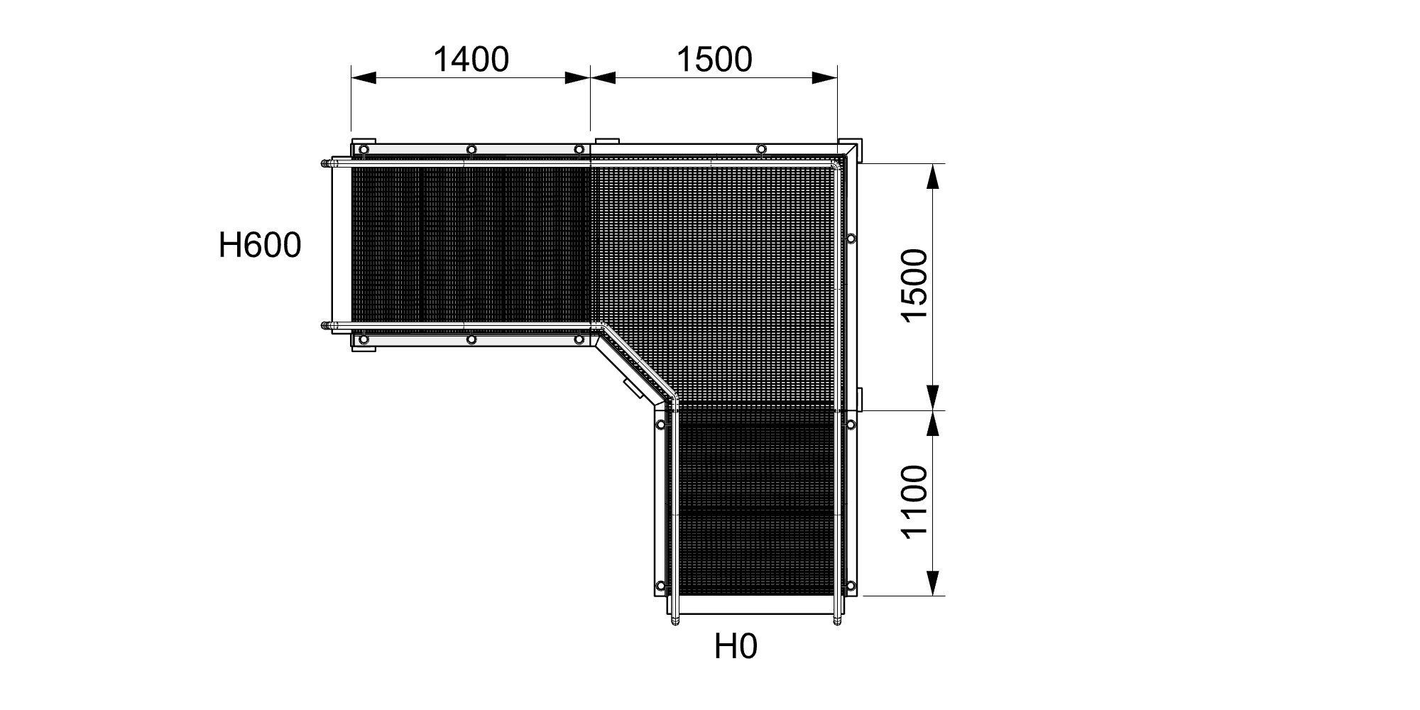 Set of 11 different size ramps  3D model_14