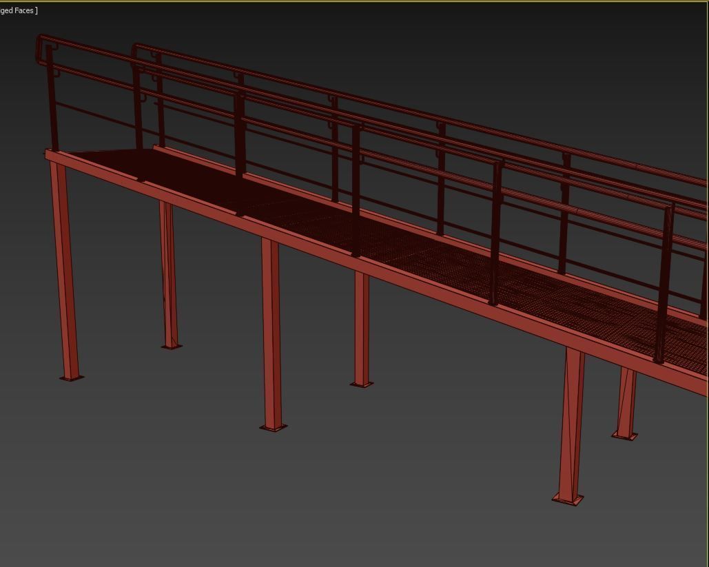 Set of 11 different size ramps  3D model_38