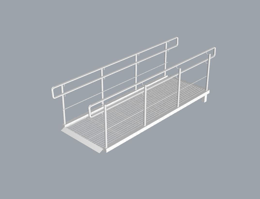Set of 11 different size ramps  3D model_27