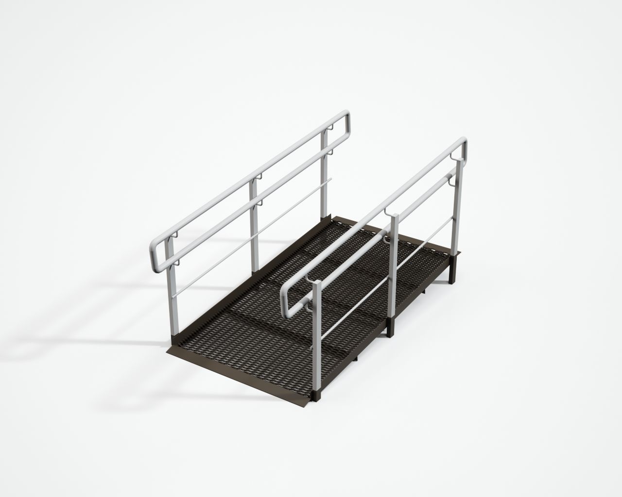 Set of 11 different size ramps  3D model_5