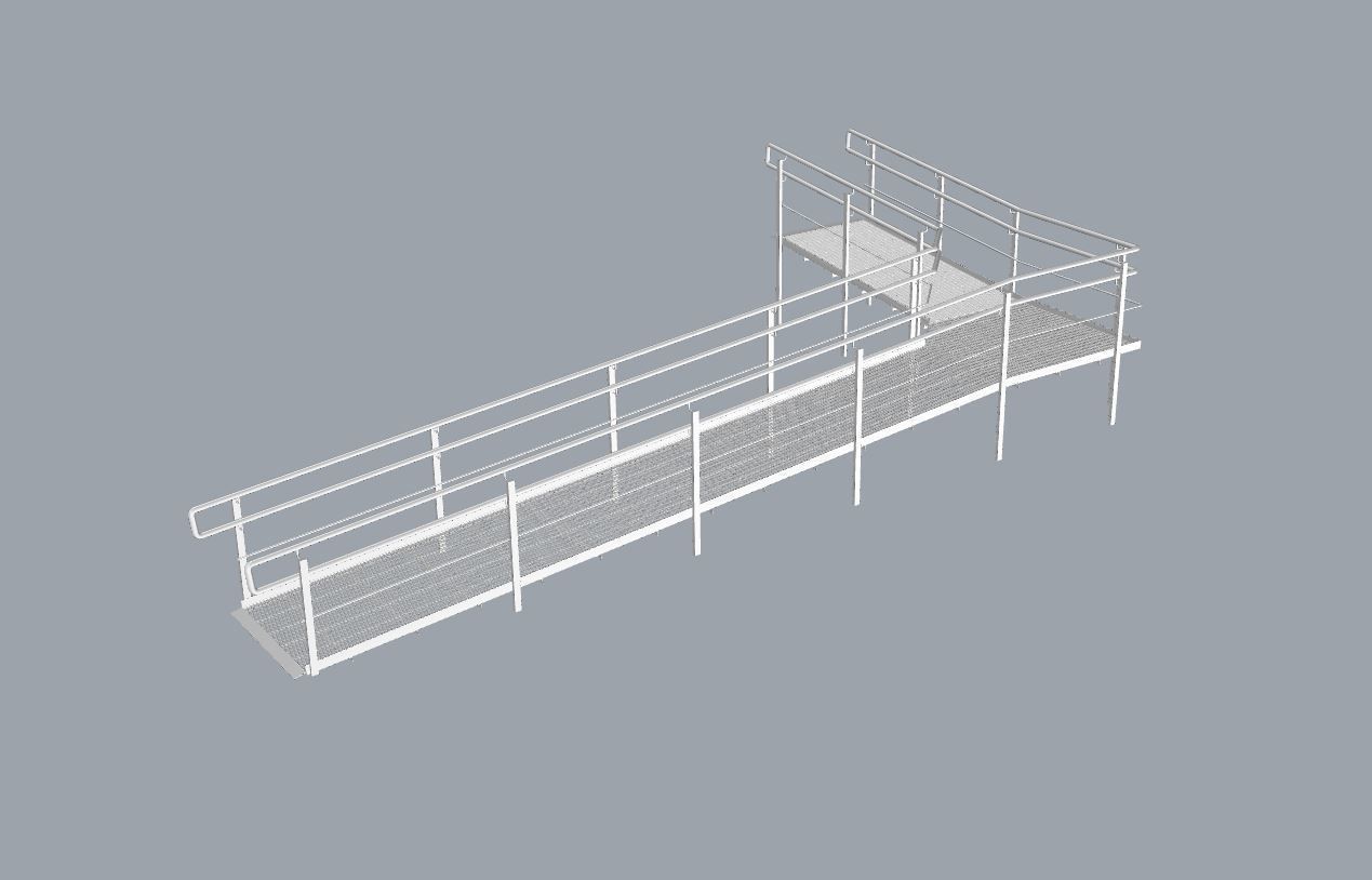 Set of 11 different size ramps  3D model_24